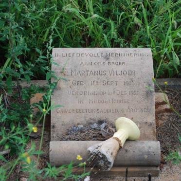 VILJOEN Martanus 1916-1933
