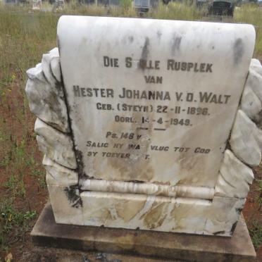 WALT Hester Johanna, v.d. nee STEYN 1896-1949