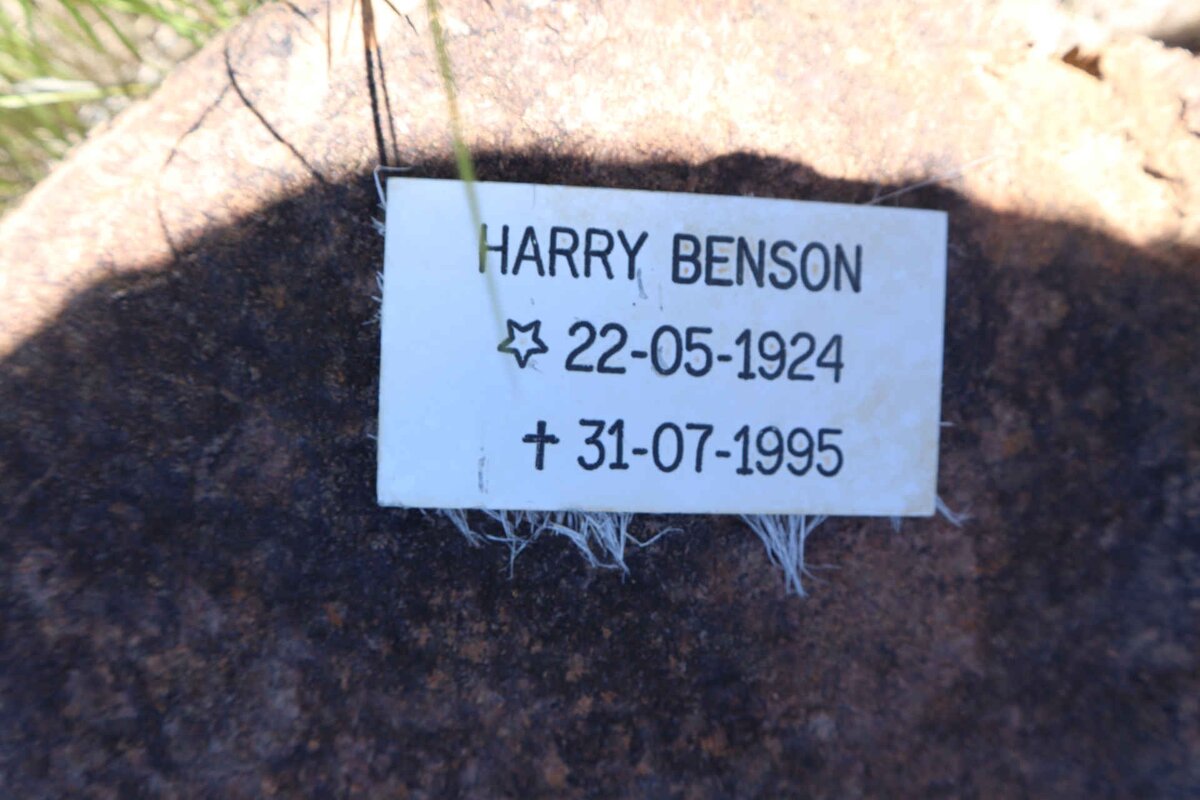 BENSON Harry 1924-1995