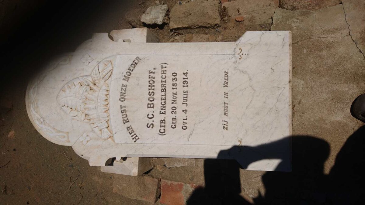 BOSHOFF S.C. nee ENGELBRECHT 1830-1914