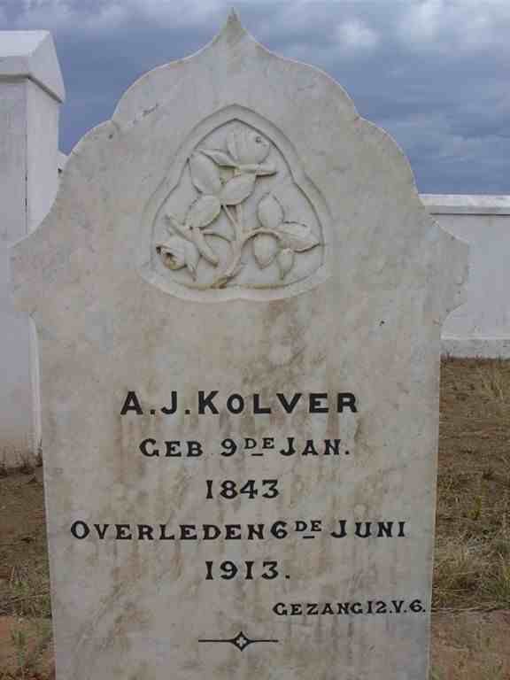 KOLVER A.J. 1843-1913