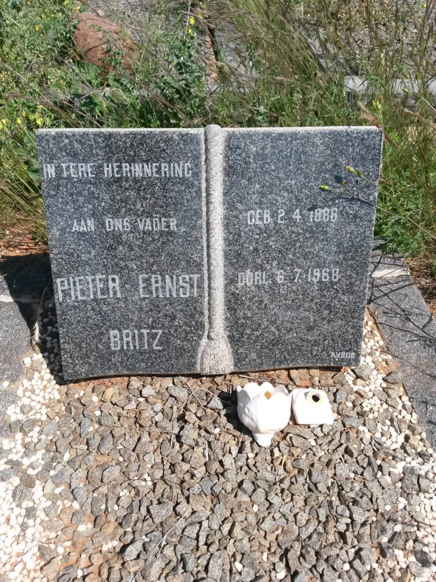 BRITZ Pieter Ernst 1886-1968