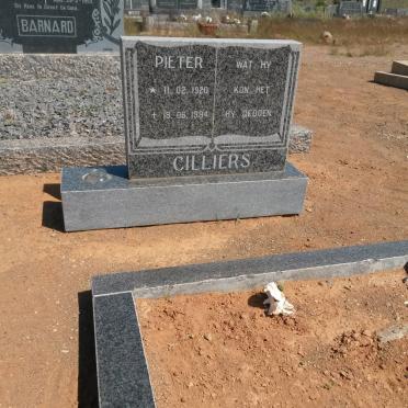 CILLIERS Pieter 1920-1994