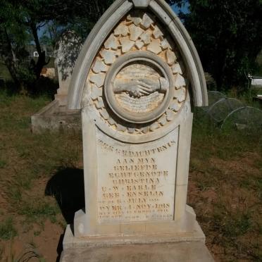 EARLE Christina C.W. nee ENSELIN 1886-1918