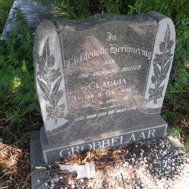 GROBBELAAR Claudia 1896-1977