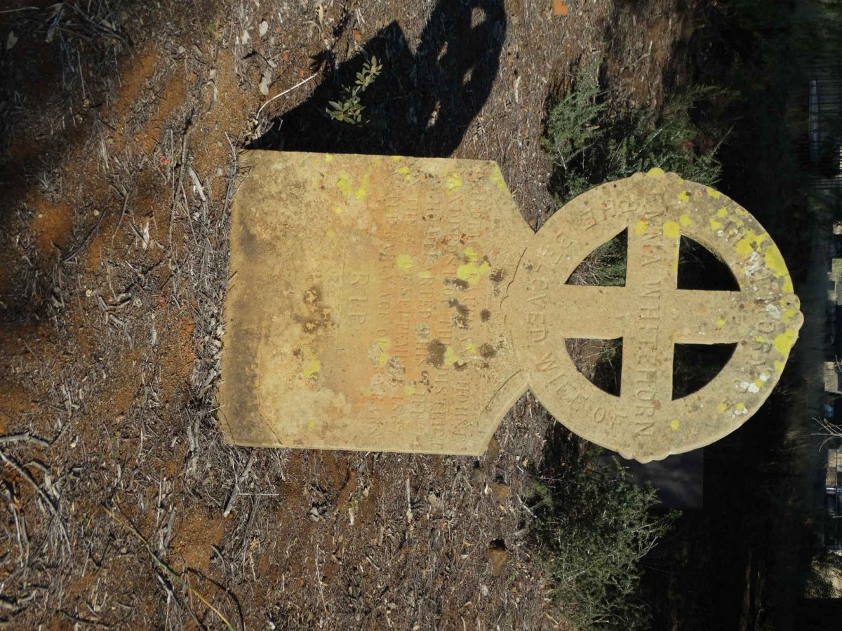 HOHNE Emma Whitehorn nee EVERY -1867