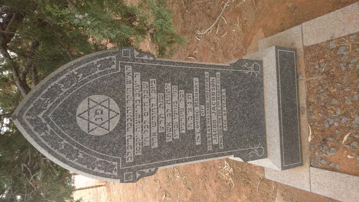 JACOBSON Jacob -1930