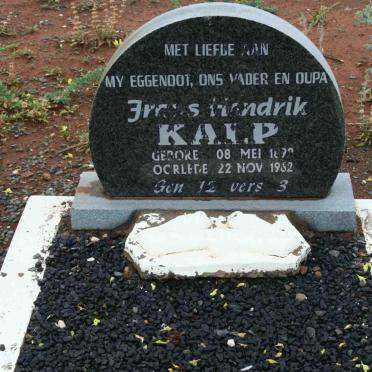 KALP Frans Hendrik 1892-19?2