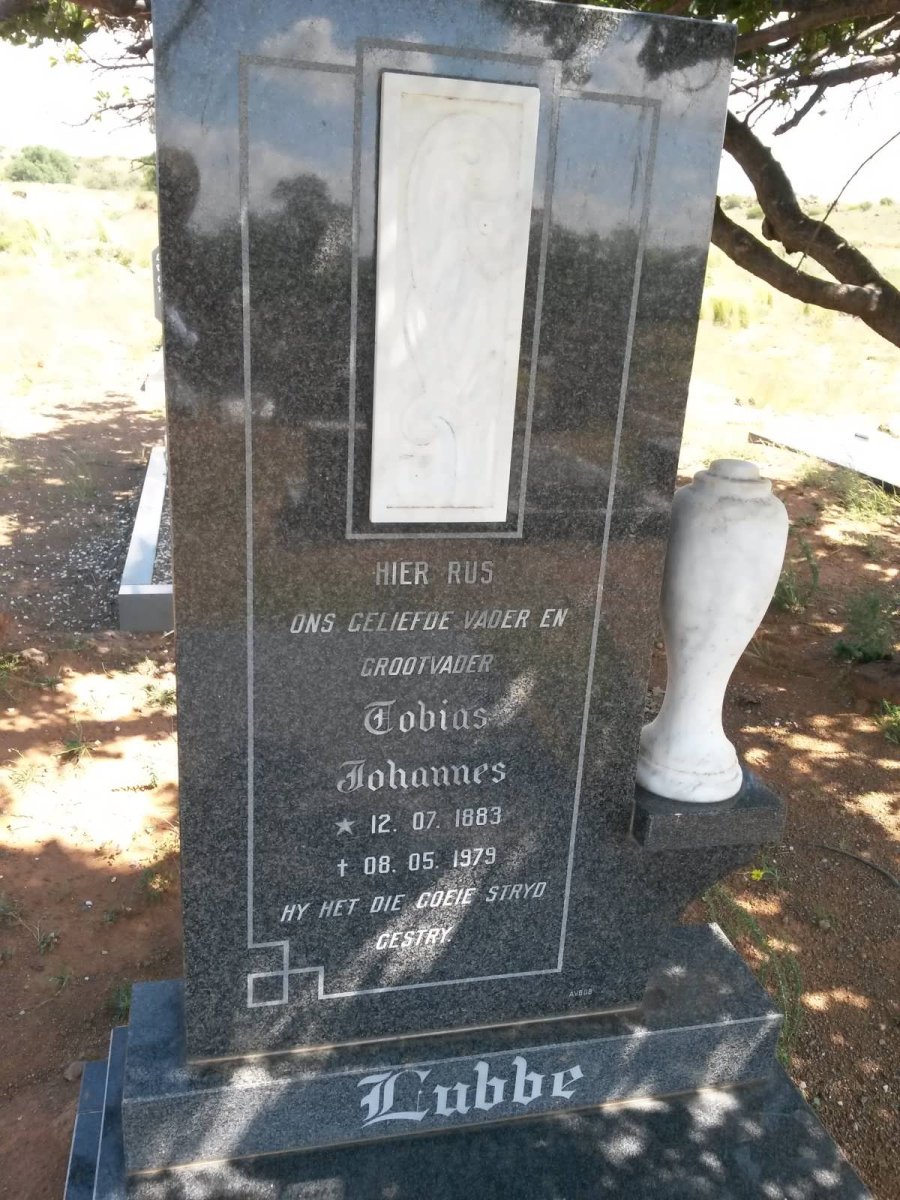 LUBBE Tobias Johannes 1883-1979