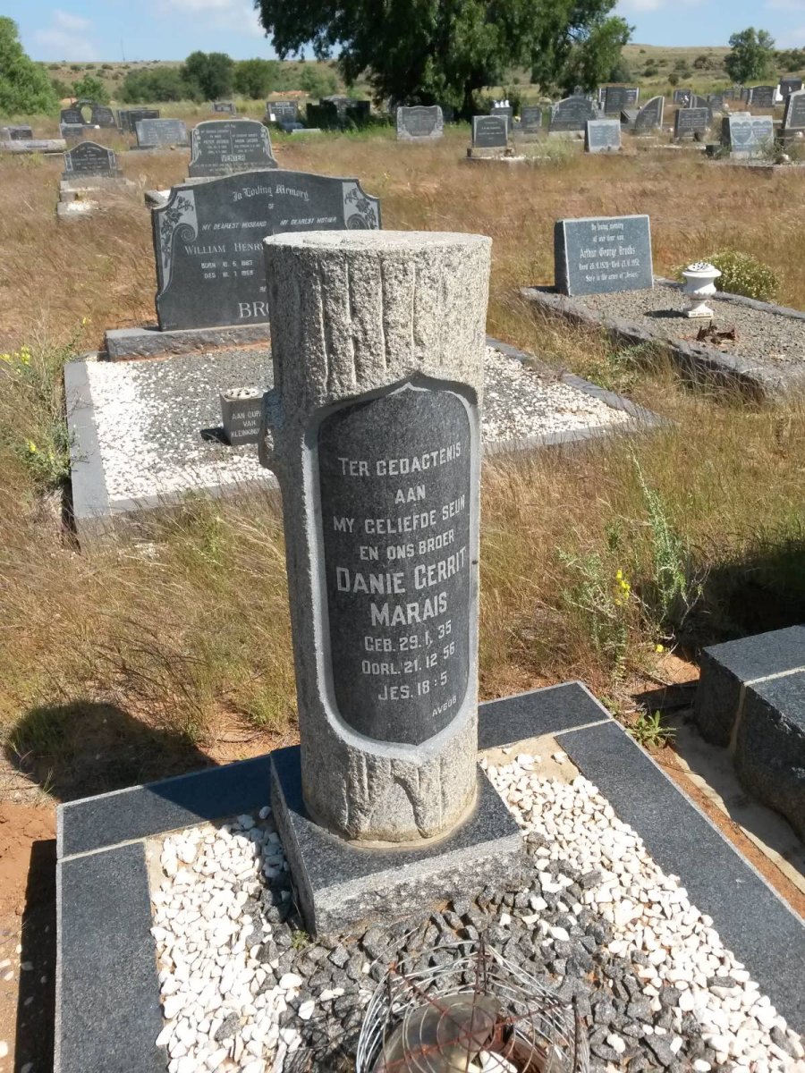 MARAIS Danie Gerrit 1935-1956