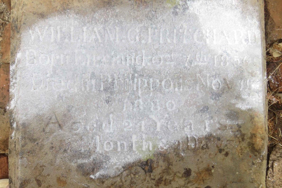 PRITCHARD William G. 1856-1880