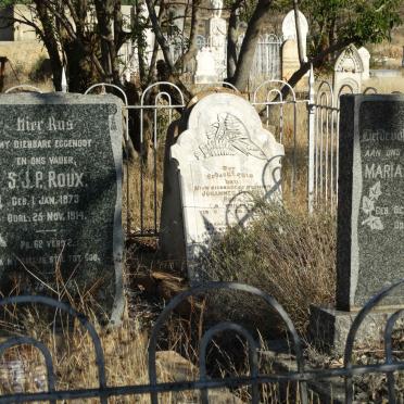 ROUX S.J.P. 1873-1914 :: JACOBS Maria Elizabeth nee BESTER 1874-1962 :: ROUX Johannes Petrus