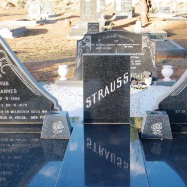 STRAUSS Petrus Johannes 1898-1979 &amp; Aletta Magrietha 1898-1975