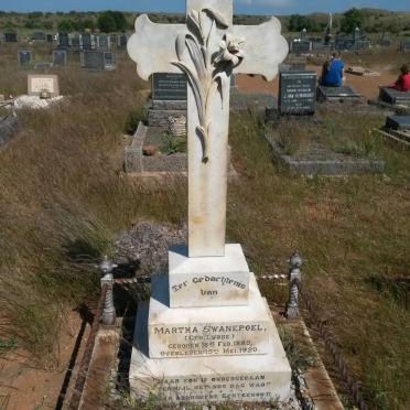 SWANEPOEL Martha nee LUBBE 1885-1920