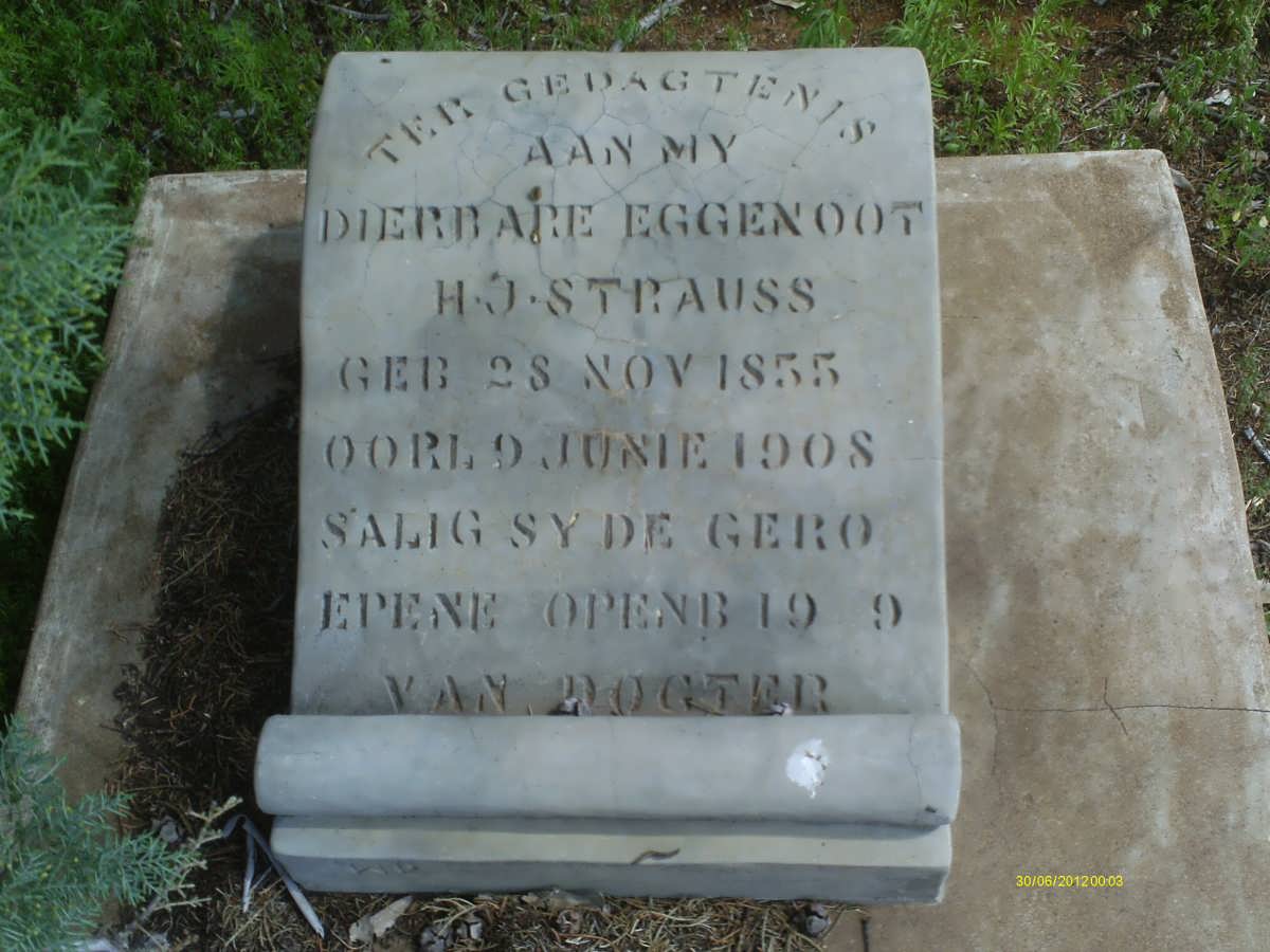 STRAUSS H.J. 1855-1908