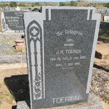 TOERIEN J.H. 1889-1966