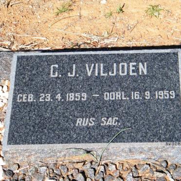 VILJOEN G.J. 1859-1959