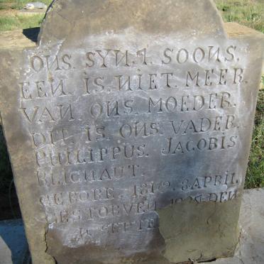 BLIGNAUT Philippus Jacobis 1842-