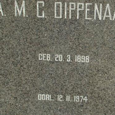 DIPPENAAR A.M.C. 1898-1974