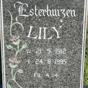 ESTERHUIZEN Lily 1912-1995