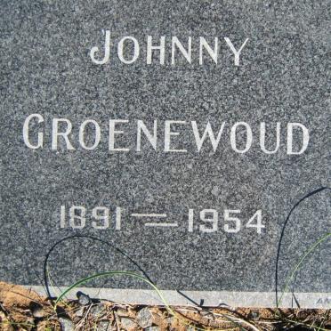 GROENEWOUD Johnny 1891-1954