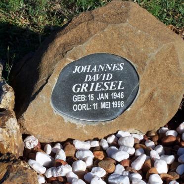 GRIESEL Johannes David 1946-1998
