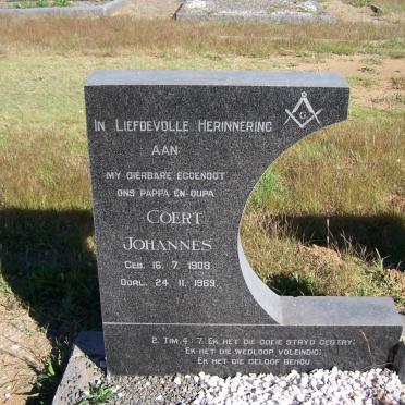 GROBBELAAR Coert Johannes 1908-1969 &amp; Hendrina Jacomina FRONEMAN 1912-1988