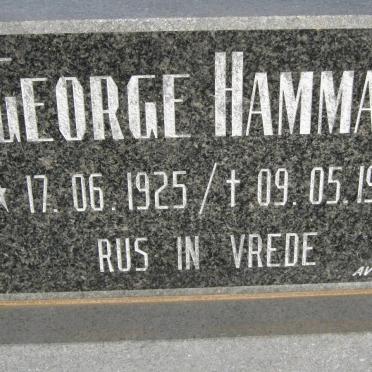 HAMMAN George 1925-1993