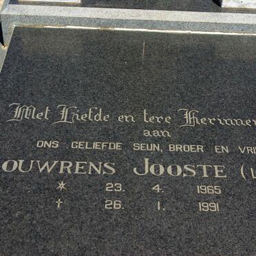 JOOSTE Louwrens 1965-1991