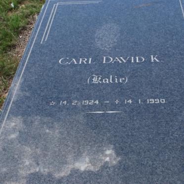 KOTZE Carl David K. 1924-1990 