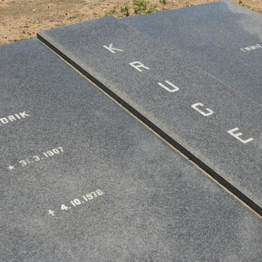 KRUGER Hendrik 1907-1976 &amp; Emmie 1908-1992