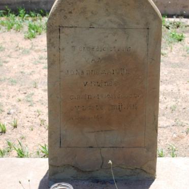 LINDE Johannes Alwijn, v.d. 1840-1916