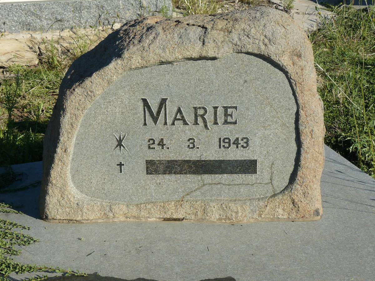 ROSA Marie, de la 1943-