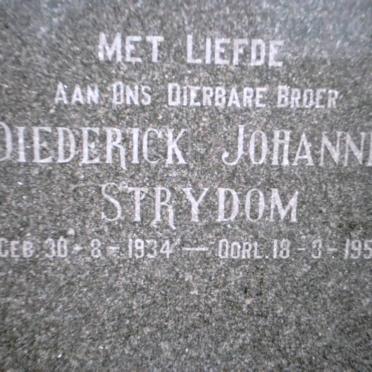 STRYDOM Diederick Johannes 1934-1952