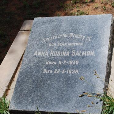 SALMON Anna Rosina 1850-1939