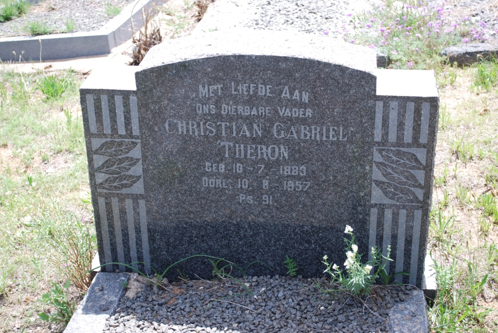 THERON Christian Gabriel 1883-1957