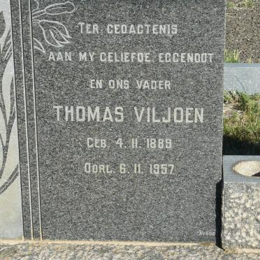VILJOEN Thomas 1889-1957