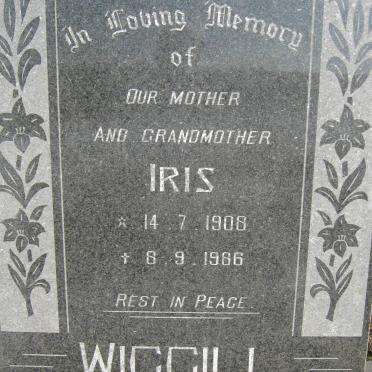 WIGGILL Iris 1908-1986