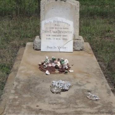 DEVENTER Eben E., van 1902-1950  