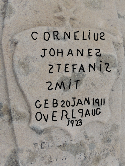 SMIT Cornelius Johanes Stefanis 1911-1923