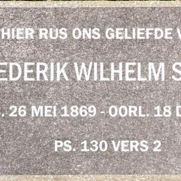 STUART Frederik Wilhelm 1869-1950