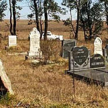 Free State, REITZ district, Katdoringfontein 1171, farm cemetery