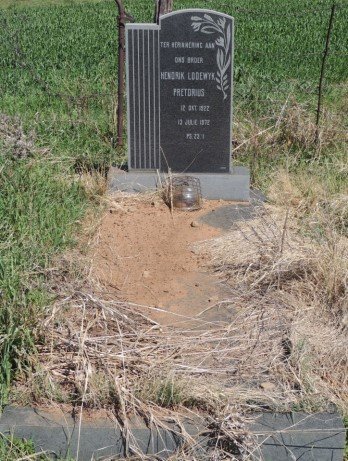 PRETORIUS Hendrik Lodewyk 1922-1972