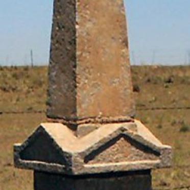 Free State, REITZ district, Omdraai Noord 616, farm cemetery
