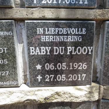 PLOOY Baby, du 1926-2017