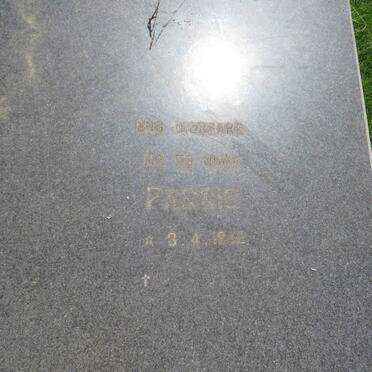 ANDERSON Passie 1912- :: ANDERSON Frikkie 1937-1987 _3