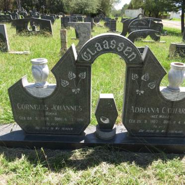 CLAASSEN Cornelis Johannes 1909-1992 & Adriana Catharina MULLER 1907-1995