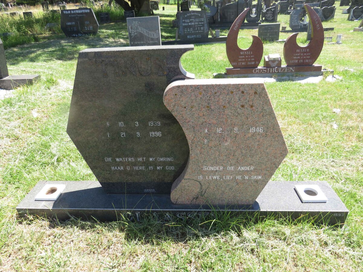 CLAASSEN Tinus 1939-1996 & ? 1946-