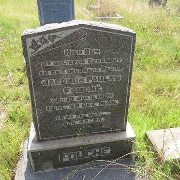 FOUCHE Jacobus Paulus 1889-1946