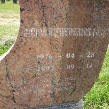HUNT Ronald Frederick 1953-2002 & Elizabeth Catharina 1954-2002 :: HUNT Ronald Frederick 1976-2002  _3
